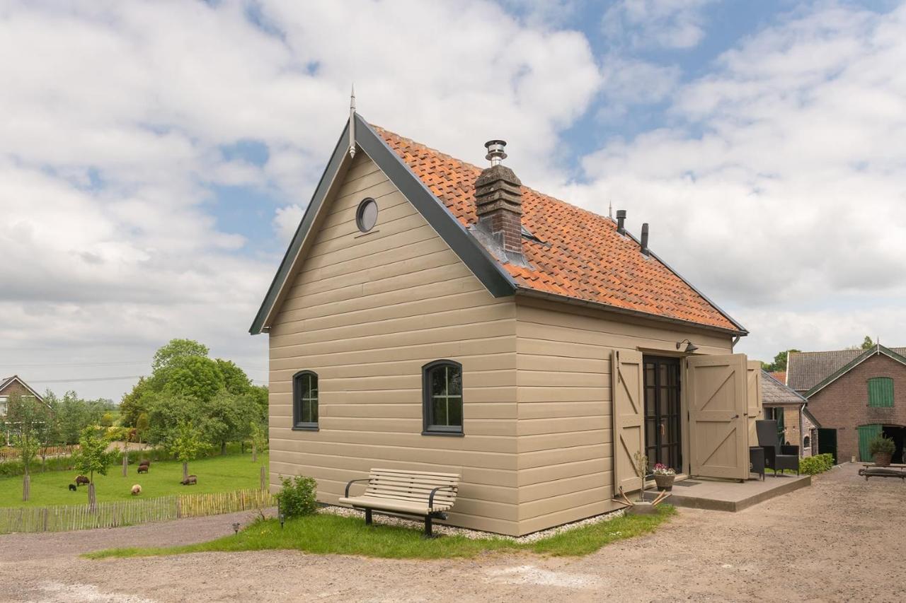 Vrijstaand Huisje, Dichtbij Kinderdijk Oud-Alblas Exterior foto